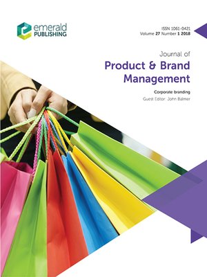 cover image of Journal of Product & Brand Management, Volume 27, Number 1